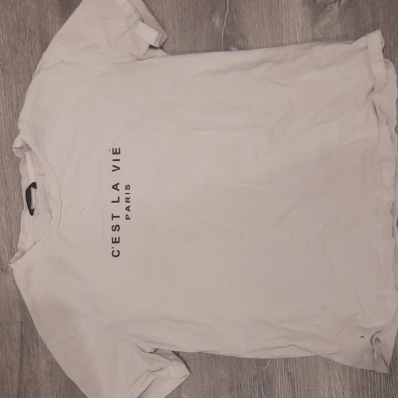 Brand: Shein, Size: xs, Color: White with black print - Picture 1 of 1